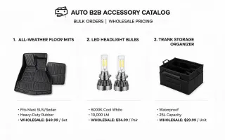 E-commerce auto accessory catalogs