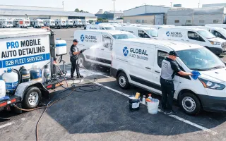 Mobile detailing operations